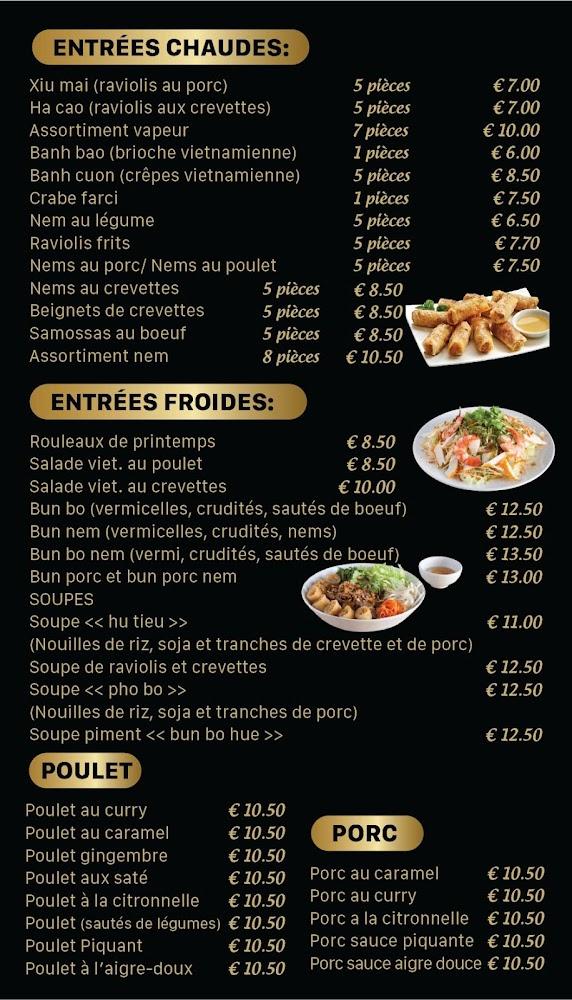 Restaurant LE TÂM TÂM (anciennement HOANG) - Menu Image 4